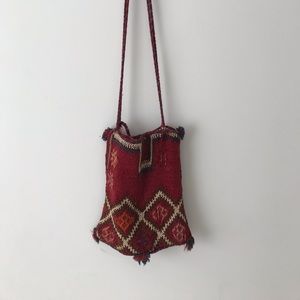 Hand woven bag